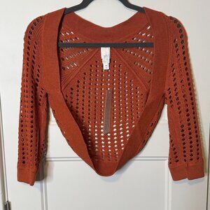 Wynn Layers Mesh Shrug, Size XS, NWT